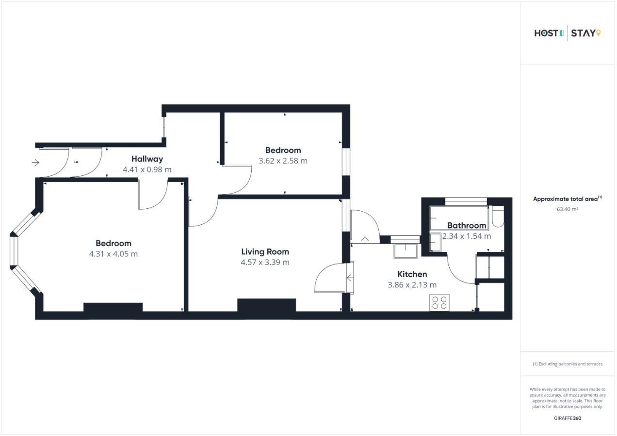 Host & Stay - Mowbray Road South Shields Eksteriør billede